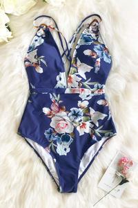 ชุดว่ายน้ำพิมพ์ลายดิจิทัลสุดเซ็กซี่สำหรับเด็กผู้หญิงชุดว่ายน้ำสำหรับใส่ไปทะเล - Product Image 5