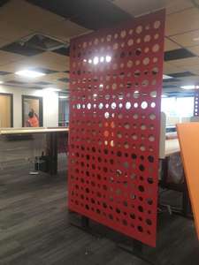 Panneau acoustique perforé à haute densité, 5 pièces - Product Image 4