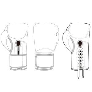 Guantes de boxeo Unisex, manoplas para combate corporal tailandés personalizadas - Product Image 2