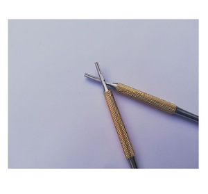 Mango de Bisturí Chapado en Oro con Diseño Moleteado - Product Image 3