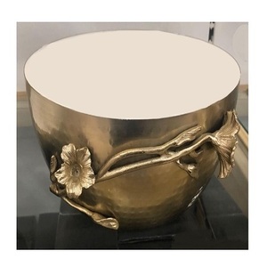 Cuenco decorativo martillado de aluminio para uso en restaurante de Hotel en casa, cuenco para servir frutas secas a precio barato - Product Image 1