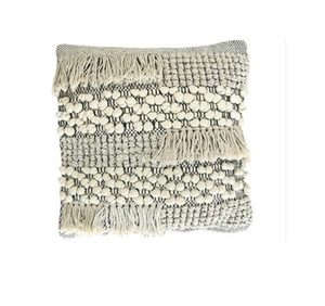 Funda de cojín tejida a mano, bohemios - Product Image 1