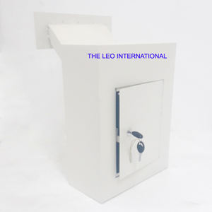 Buzón de correos de Metal de hierro de Venta caliente al aire libre para apartamentos Entrega segura de alta calidad europea Color negro - Product Image 3