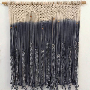 Décoration de la maison Boho fait à la main 100% coton gland tenture murale macramé, tenture murale en macramé, tenture murale faite à la main, - Product Image 1