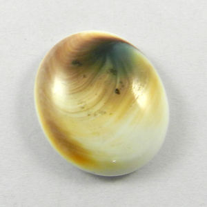 Piedra Preciosa de Jaspe Natural de Alta Calidad, 5.45 g, Ojo de Shiva, Corte Ovalado de 21x25 mm, Cabujón para Joyería - Product Image 4