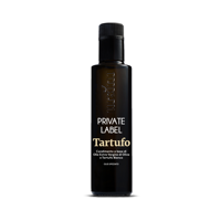 Huile d'olive extra vierge italienne OEM de marque privée avec truffe blanche Bouteille de 250 ml pour la vente au détail