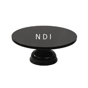 Support à gâteau de fête de Noël, de mariage et d'anniversaire, finition noire classique avec revêtement poudré - Product Image 1