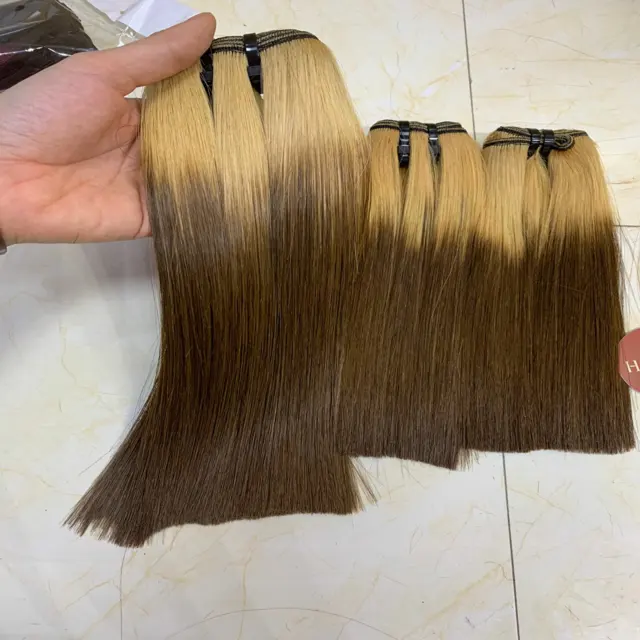 SDD Bone Straight Hair Colored VietNamese Virgin Hair Straight Top Quality Best Wholesale Price No Tangle No Shedding