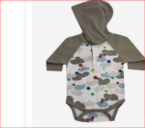 Newborn Latest Design Organic <b>Baby</b> Romper with hoodie, hand and without leg - Product Image 1