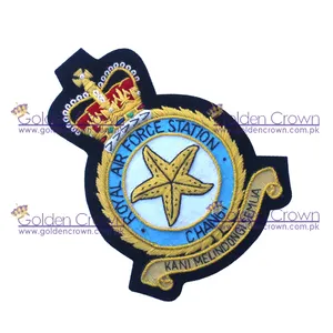 Lingote bordado Royal Cao Badge