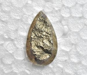 Cabujones de pirita de oro de calidad superior, cabujones de Piri de oro Apache, con piedras preciosas - Product Image 3