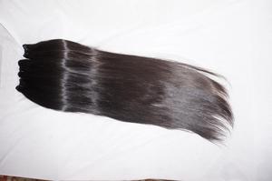 Ham işlenmemiş tapınak saç hint manikür hizalanmış bakire saç demetleri kapatma 7x7 Frontal düz dalgalı vizon satıcı ücretsiz örnek - Product Image 3