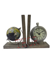 Marcapáginas de madera maciza náutica, reloj y sujetadores de globo para el hogar, regalo coleccionable - Product Image 5