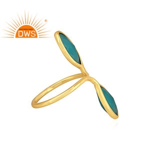 Bague en argent Sterling 925 pour fabrication de bijoux, anneau en calcédoine bleu eau, naturel, fournisseur de bijoux, offre spéciale - Product Image 2