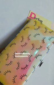 Pince à épiler professionnelle pour cils, étui d'emballage, marque privée personnalisée, kit de stockage pour cils imprimés et sourcils, vente en gros - Product Image 2