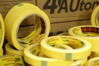 Ruban de masquage noir, pour les automobiles de peinture 4AU, les voitures du Vietnam Hanopro
