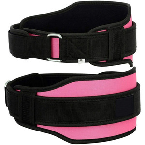 Vente en gros d'accessoires de fitness ceinture d'haltérophilie en cuir néoprène pour la dynamophilie et l'entraînement en salle de sport logo personnalisable - Product Image 6