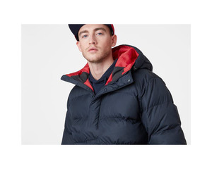 Veste matelassée à carreaux pour homme, avec col en Nylon, haute qualité - Product Image 5