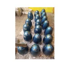 Pequeña Urna Funeraria de Latón Estilo Americano para Recuerdos de Bebé BRASSWORLD INDIA - Product Image 1