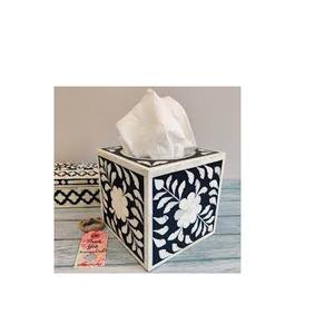 Soporte de pañuelos con incrustación de hueso, alta calidad, pulido para uso doméstico y en restaurante, venta - Product Image 5