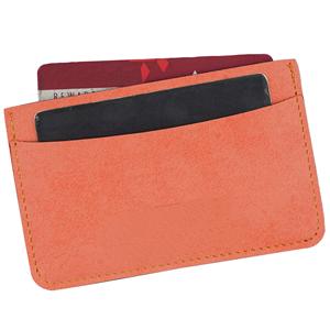 Nouveau porte-cartes en cuir véritable fait à la main étui à cartes à pochette mince personnalisable - Product Image 4