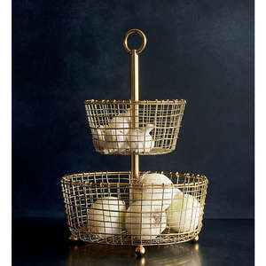 Elegant Gold Color Plated Egg Holder Metal Iron Display <b>Rack</b> and Organizer for Home <b>Storage</b> and <b>Kitchen</b> Curved Base Top Prices - Product Image 4