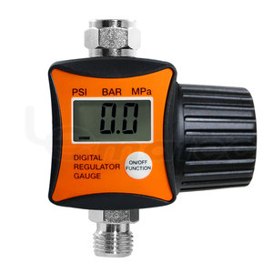 Régulateur de pression d'air numérique Lematec 0-150 PSI Corps en zinc Certifié CE - Product Image 1