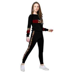 ชุดวอร์มผ้าฝ้ายบริสุทธิ์สำหรับผู้หญิง,ชุดวอร์มผ้าฝ้ายแท้พร้อมโลโก้แบบกำหนดเองสำหรับขาย - Product Image 3