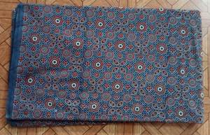 Indio al por mayor hecho a mano bloque impreso tela de algodón Material de tela - Product Image 6