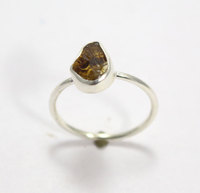Anneau en argent Sterling 925 en Tourmaline naturelle, pierre précieuse brute, fait à la main, vente en gros, prix d'usine