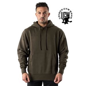 Sweat-shirt de sport pour homme avec logo personnalisé en gros, faible MOQ, vêtements de sport respirants, séchage rapide, coton/polyester écologique - Product Image 1