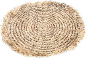 Plaque ronde en jonc de mer naturel de haute qualité Napperon de style classique Décoration Produit de vente chaud au Vietnam Meilleur prix pour les hôtels - Product Image 6