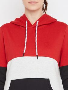 Conjunto de chándal MultiColor para mujer, ropa de calle de invierno, ropa de moda para correr, chándales de bloques de Color, nuevo estilo - Product Image 5