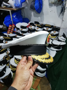 Uniformes Bordados, Producción de Gorras Marítimas Malasias, Imágenes, Muestra Gratuita, Gorras con Visera Blanca - Product Image 5