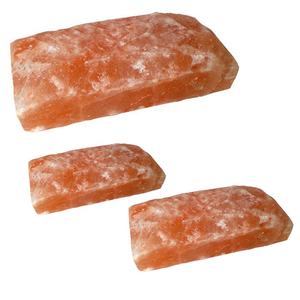 Tuile de bain en sel de l'Himalaya écologique de haute qualité, finition polie coupée sur une face, Sian Enterprises, thème Feng Shui, bains bruts - Product Image 3