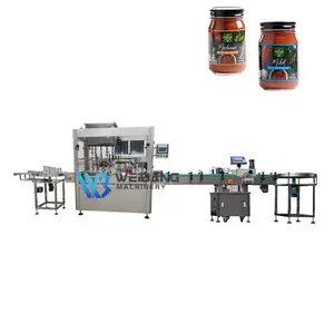 WB-J4 Automatic Paste Bottle Filling Machine Sauce Filling Machine