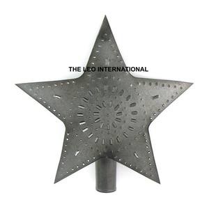 Décoration de sapin de Noël en métal forgé, forme unique, ange fait main - Product Image 2