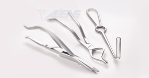 Fórceps quirúrgicos personalizados de la mejor calidad Instrumento de acero inoxidable de alta calidad Fuente de alimentación manual Fabricante Premium - Product Image 5