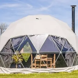 Glamping Tent Dome Luxury Camping Geodetic Tent 8m
