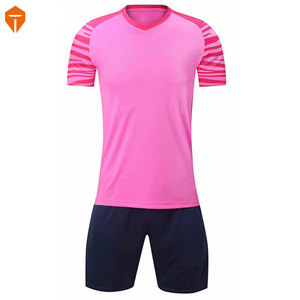 Free design Men boys high quality custom logo teamname printing Soccer Jerseys Football Team Uniform Soccer Kit - Product Image 3
