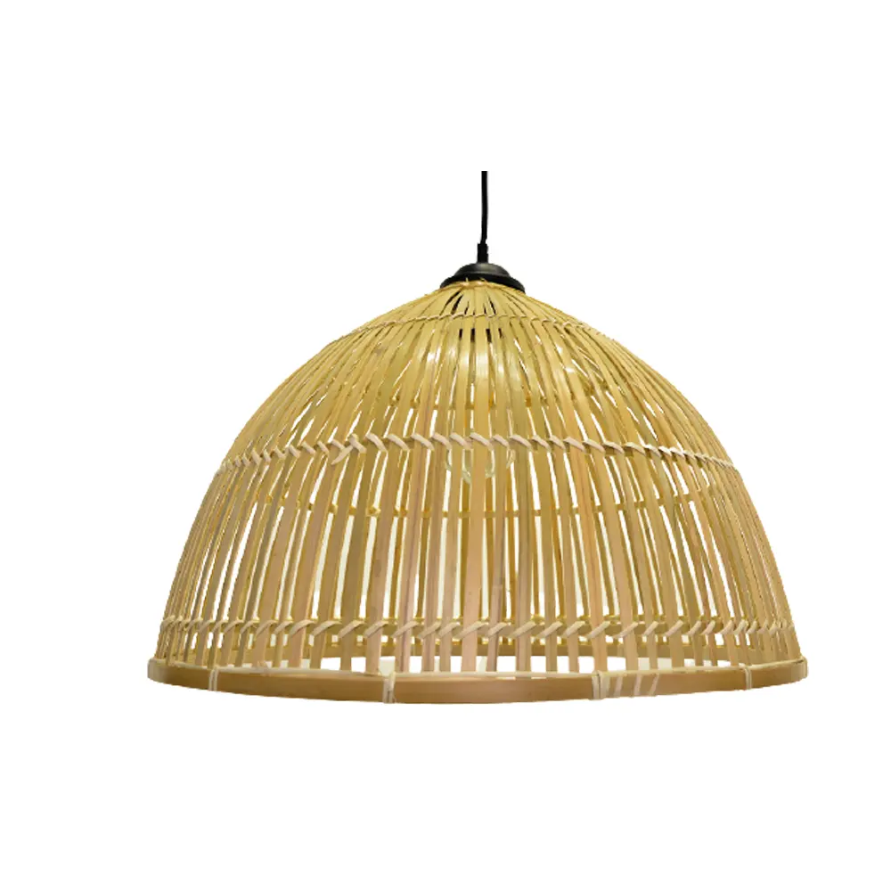 Bamboo lampshade rattan pending lamp rattan arc lamp hanging Lamp Designer creative bamboo chandelier lighting