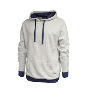 Sweat à capuche d'hiver pour hommes à la mode en coton polaire polyester pull à capuche anti-rétrécissement anti-rides tricoté tissage Plus - Product Image 1