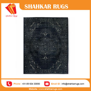 Nouveaux tapis d'extérieur en laine noués à la main, style persan, boucle abstraite, antidérapant, adapté aux animaux domestiques, tapis de salon - Product Image 2