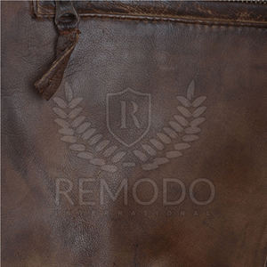 แจ็คเก็ตหนังผู้ชายคุณภาพสูง ดีไซน์ทันสมัย สไตล์ใหม่ ลายสก็อต ปกตั้ง กันลม สำหรับฤดูหนาว ทำจากหนังวัว - Product Image 6