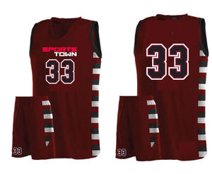 Vente en gros uniforme de basket-ball de meilleure qualité imprimé par sublimation personnalisé ensemble professionnel vêtements respirants de grande taille - Product Image 4