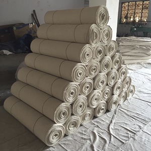 Bán Buôn Không Thấm Nước 100% Cotton Sáp Vải Vải Cho Túi Lều Bạt Tấm Thả Túi Ngủ Tùy Chỉnh Khaki Xanh - Product Image 5