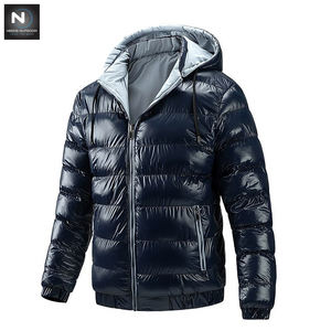 Chaqueta acolchada de tela para hombre, diseño personalizado de la mejor calidad, talla grande, venta al por mayor - Product Image 3