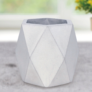 Béton de ciment à la main pot de fleurs titulaire multifonctionnel - Product Image 5