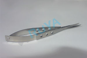 Tijeras Quirúrgicas Castroviejo para Microcirugía Dental, 3 Orificios, 11.5 cm, Rectas y Curvas, Acero Inoxidable, Manuales, CE - Product Image 3