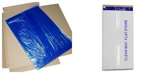 Euro Cleanroom Adhesive Dùng Một Lần Blue Peelable 45Cm X 90Cm 35um Tầng Mats & Pads Tiêu Chuẩn Hoặc Tùy Chỉnh 18*36 24*36 26*45